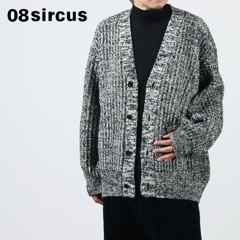 楽天市場】08sircus ゼロエイトサーカス Wo Co melange cardigan