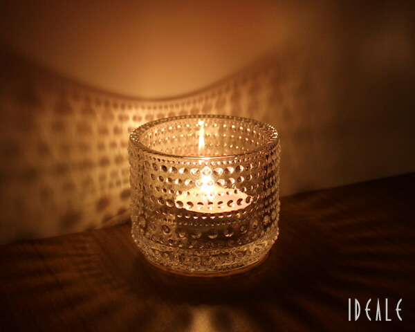 楽天市場】イッタラ カステヘルミ キャンドルホルダー 64mm クリア