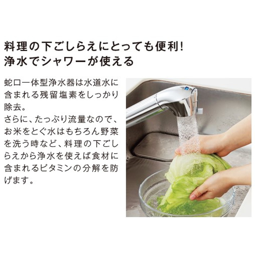 楽天市場】タカギ[JL306MN-9NL203]浄水器一体型水栓 : 家store