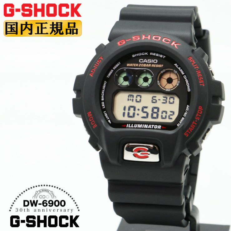 楽天市場】G-SHOCK Gショック 6900シリーズ30周年記念モデル DW-6900TR