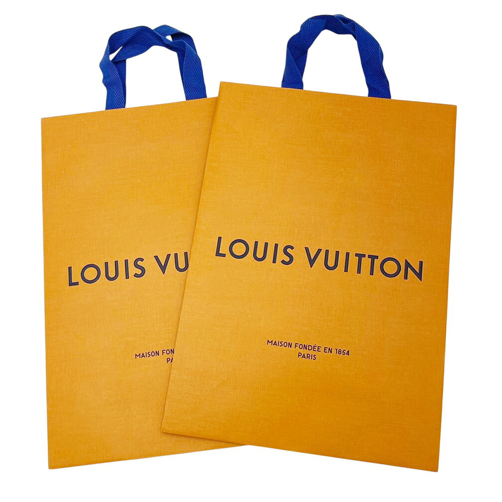 楽天市場】新品 ルイ ヴィトン 紙袋 ショップ袋 正規品 2枚セット ルイ