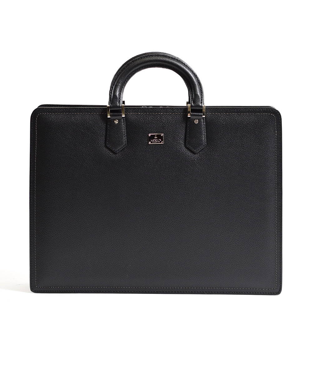 楽天市場】LANVIN COLLECTION レザービジネスバッグ A4 三方開き