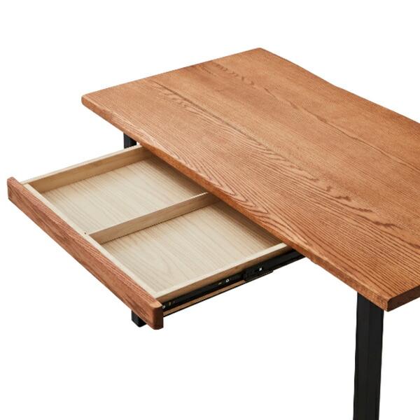 楽天市場】木製デスク 幅120 北欧 木製 天然木 オーク材 奥行60cm 奥行