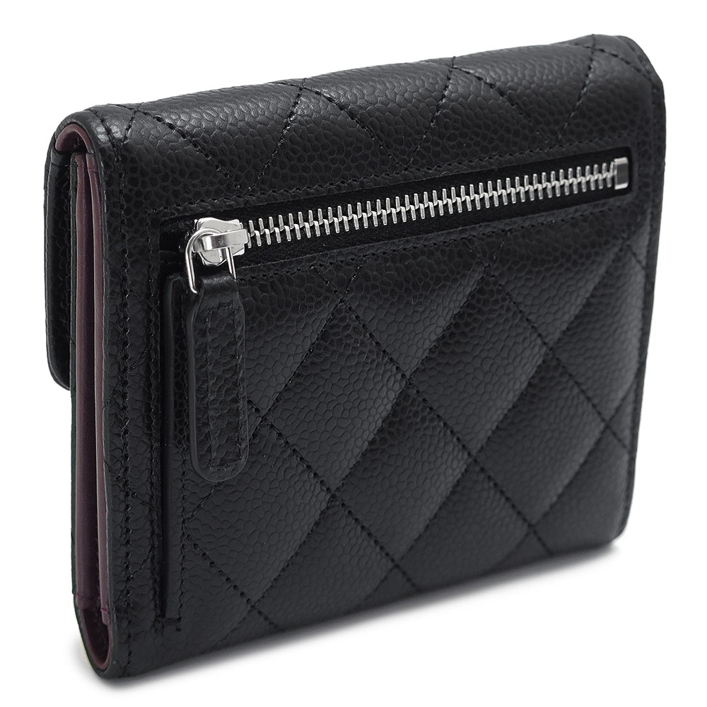 楽天市場】シャネル 折財布 レディース クラシック スモール フラップ