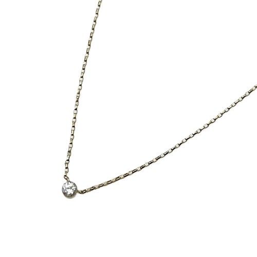 楽天市場】【中古】AHKAH アーカー ダイヤ ネックレス K18YG 1P