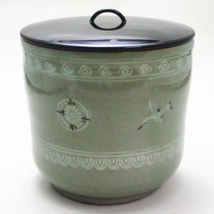 楽天市場】水指 茶道具 青磁の通販