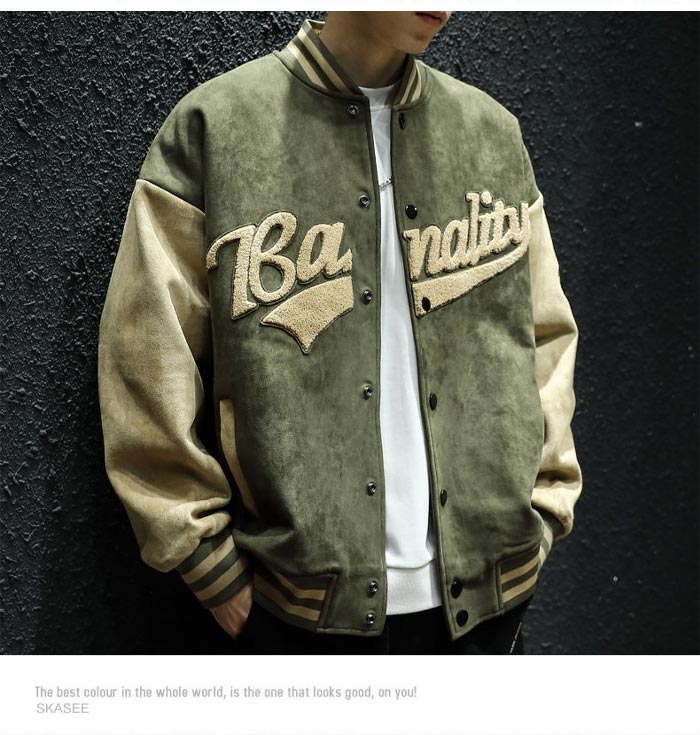 楽天市場】M~2XL スタジャン メンズ ワッペン スタジアムジャンパー