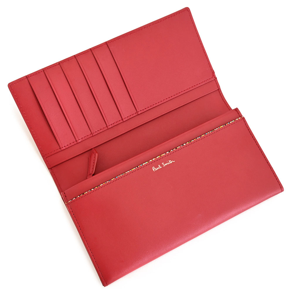 楽天市場】ポールスミス 財布 長財布 赤(レッド) Paul Smith bps013-20
