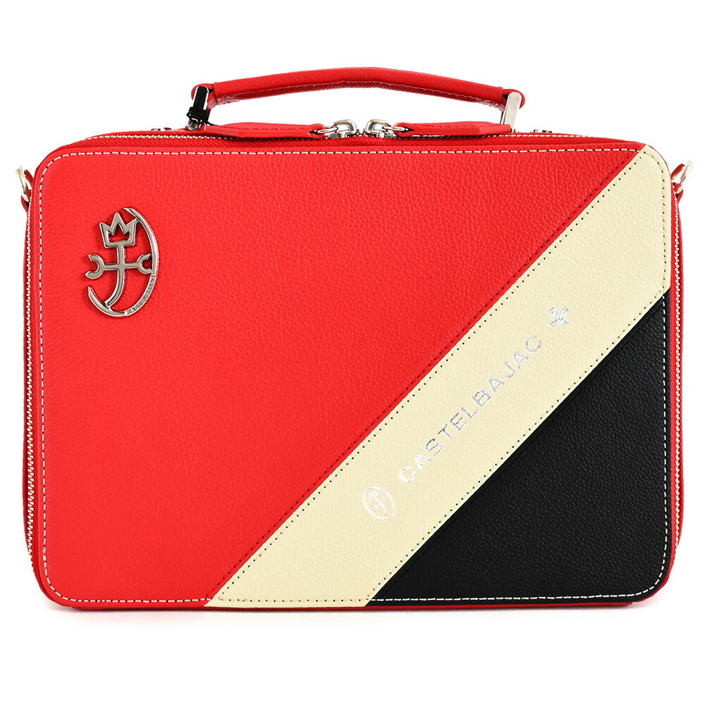 楽天市場】赤（ブランドカステルバジャック）（ショルダーバッグ