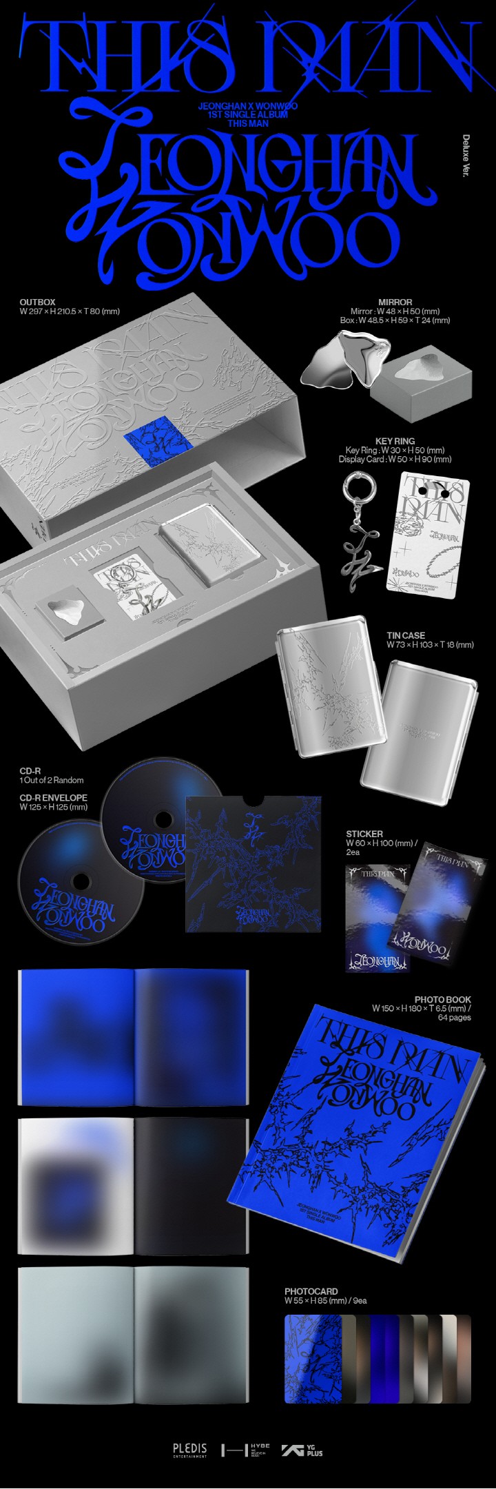 楽天市場】JEONGHAN X WONWOO (SEVENTEEN) - 1st Single Album 「THIS