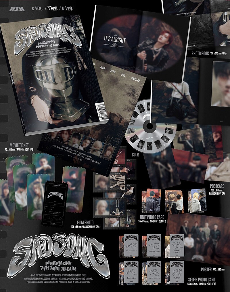 楽天市場】P1Harmony - 7th Mini Album 「SAD SONG」 ピーワン