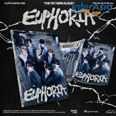 楽天市場】ALPHA DRIVE ONE - THE 1ST MINI ALBUM 「EUPHORIA」 FREAK