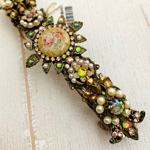 楽天市場】ミハエルネグリンバレッタMichal Negrin 髪留め 薔薇 ローズ