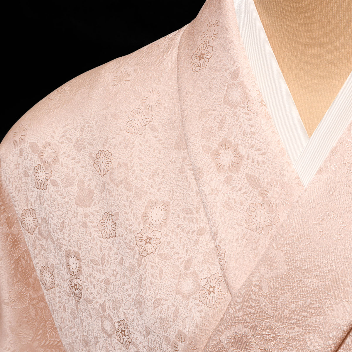 楽天市場】色無地 辻が花文 薄桜色 アウトレット : 色無地着物専門