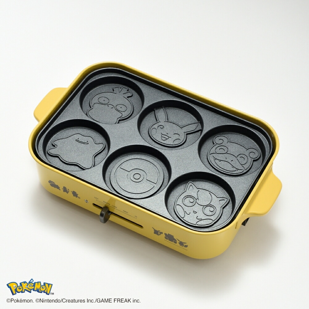 楽天市場】BRUNO ポケモン コンパクトホットプレート用 パンケーキ