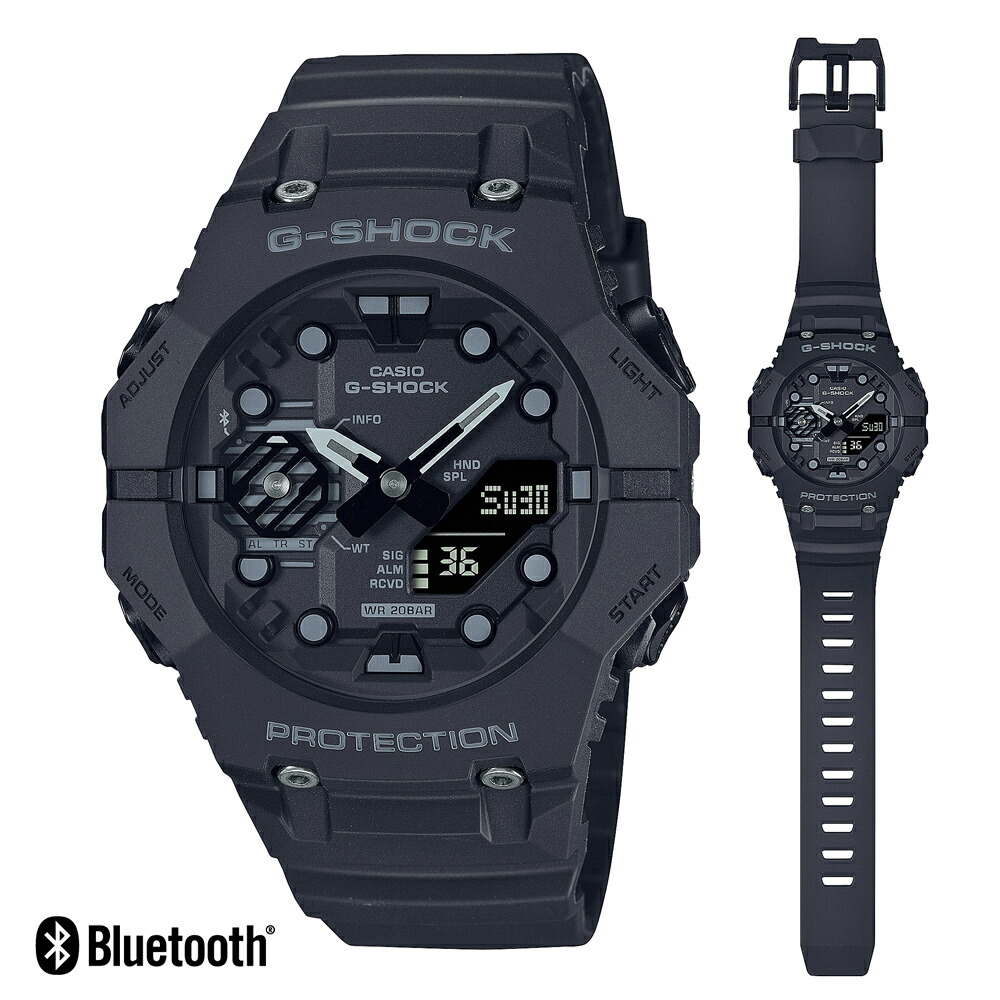 楽天市場】CASIO “ 新型 G-SHOCK” GA-B001-1AJF ブラックBluetooth搭載