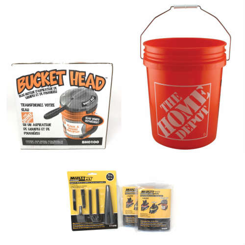 楽天市場】THE HOME DEPOT Bucket Head AND 5gallon Bucket Set 掃除機