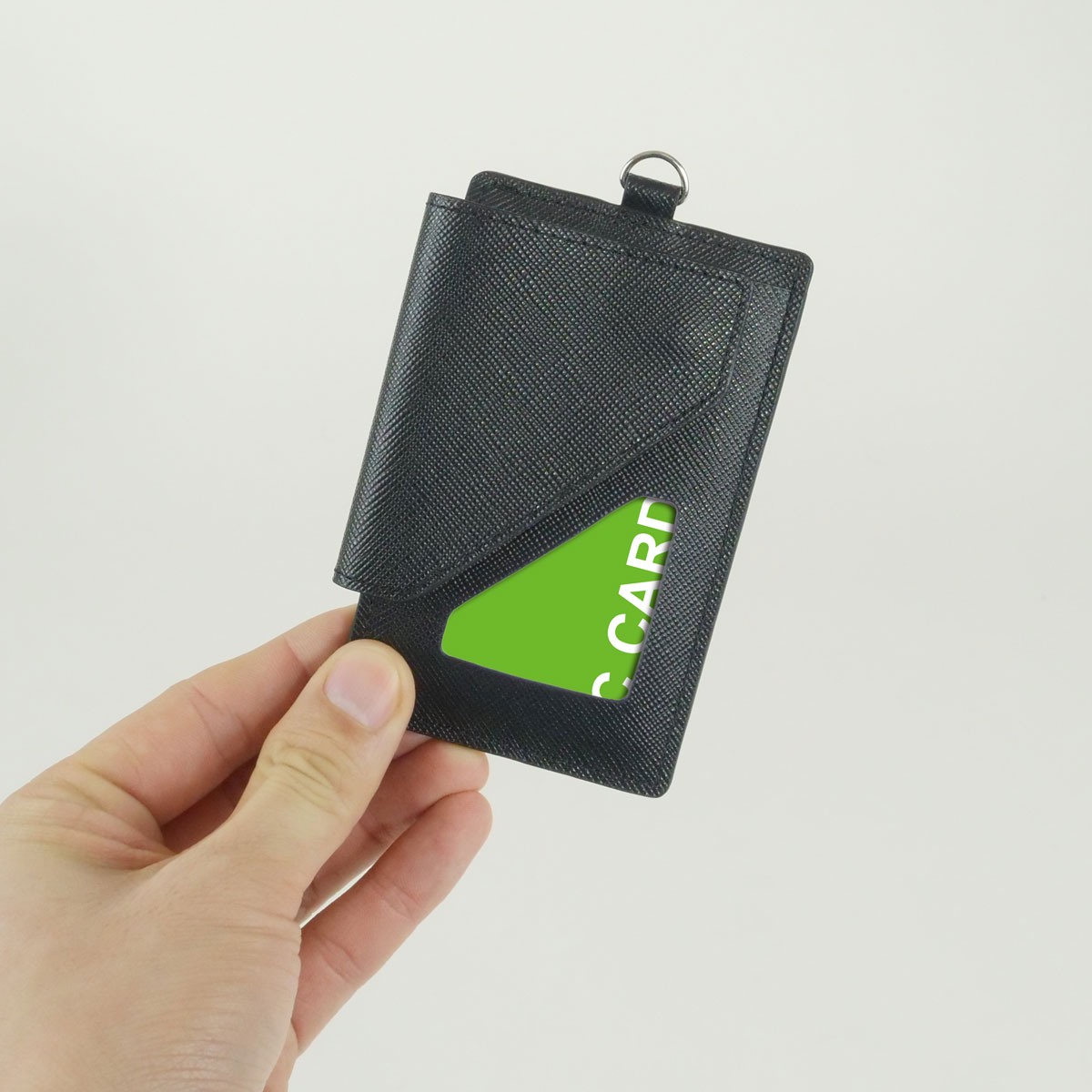 楽天市場】ICカード 2枚 切り替え パスケース 定期入れ スキミング防止