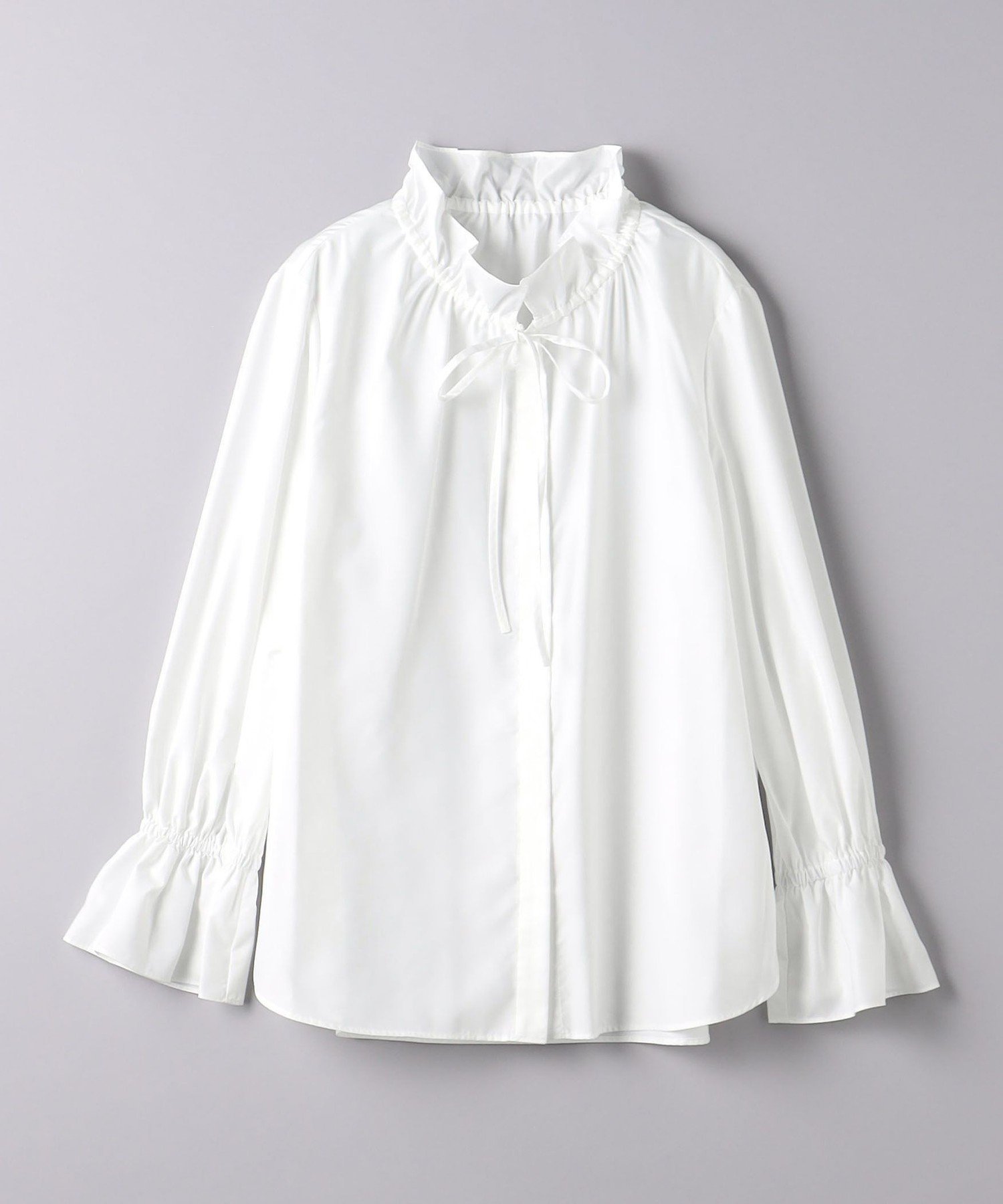 UNITED ARROWS｜フリルカラー フレアスリーブ ブラウス | Rakuten