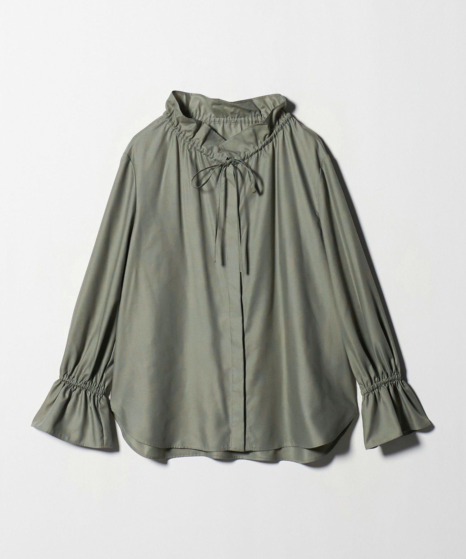 UNITED ARROWS｜フリルカラー フレアスリーブ ブラウス | Rakuten