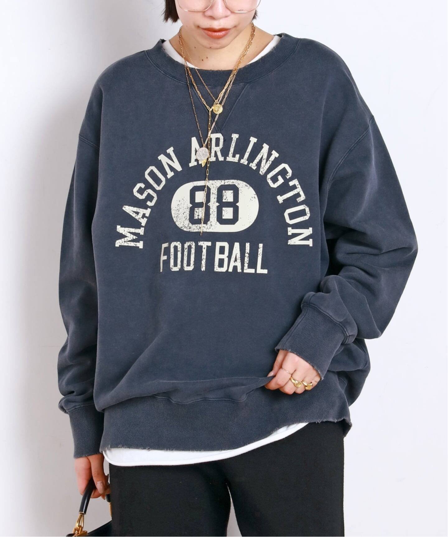 AP STUDIO｜【athletic wear MASON】over collegesweat | Rakuten