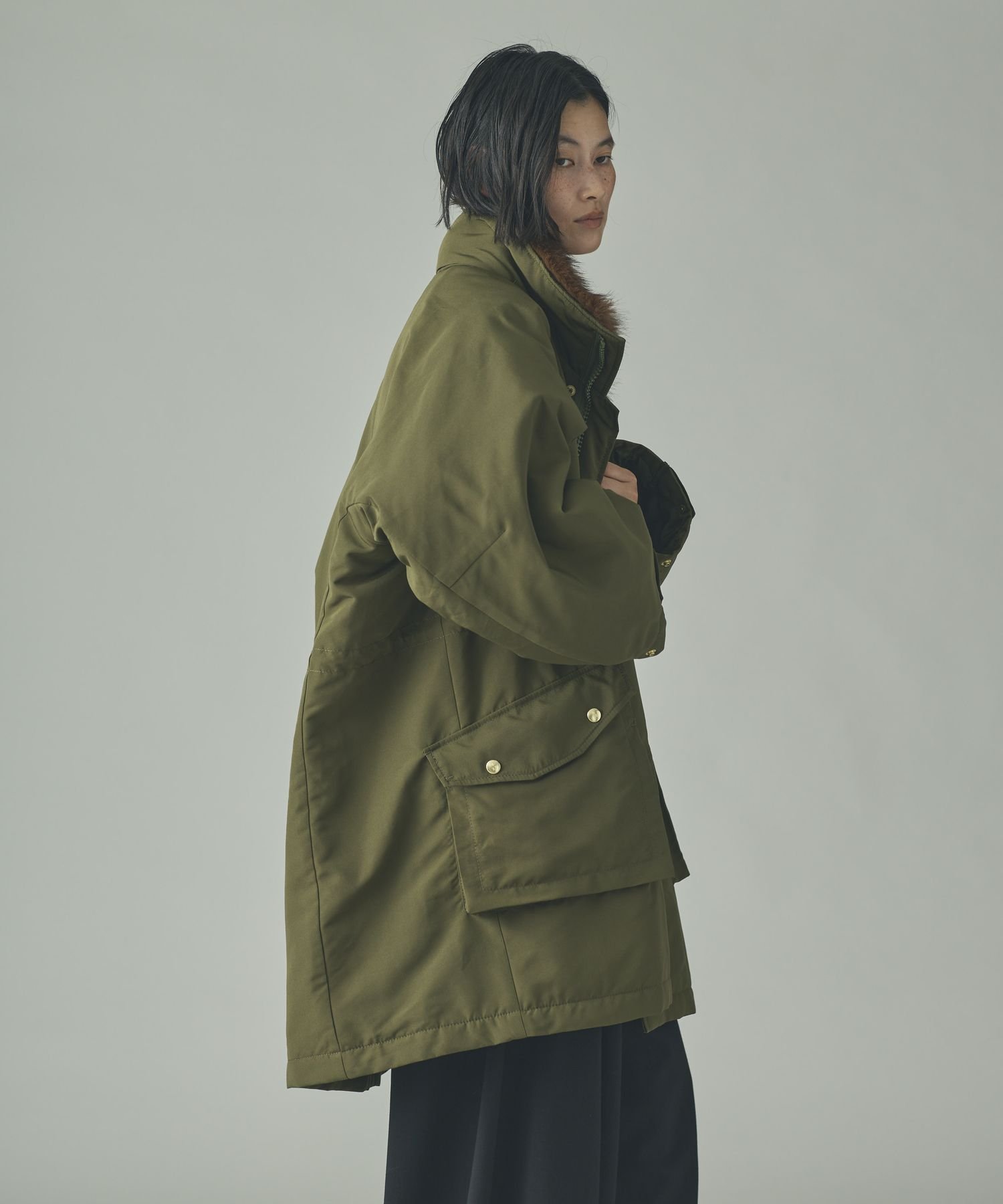 カレンソロジー　即完スウェーディッシュモッズコート Curensology（カレンソロジー） モッズコート コート /「＆RC