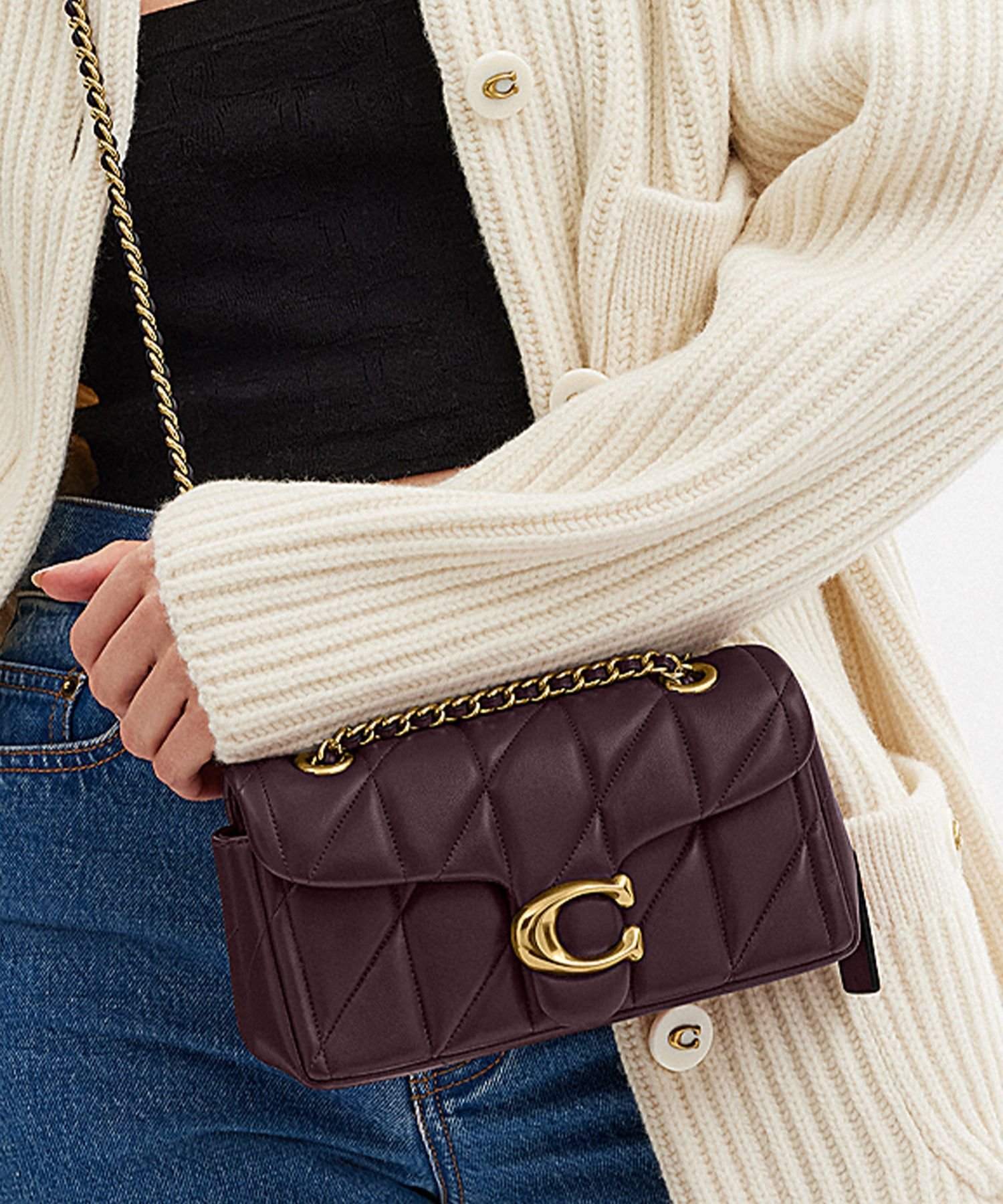 COACH｜【公式】タビー ショルダー バッグ 20・キルティング | Rakuten