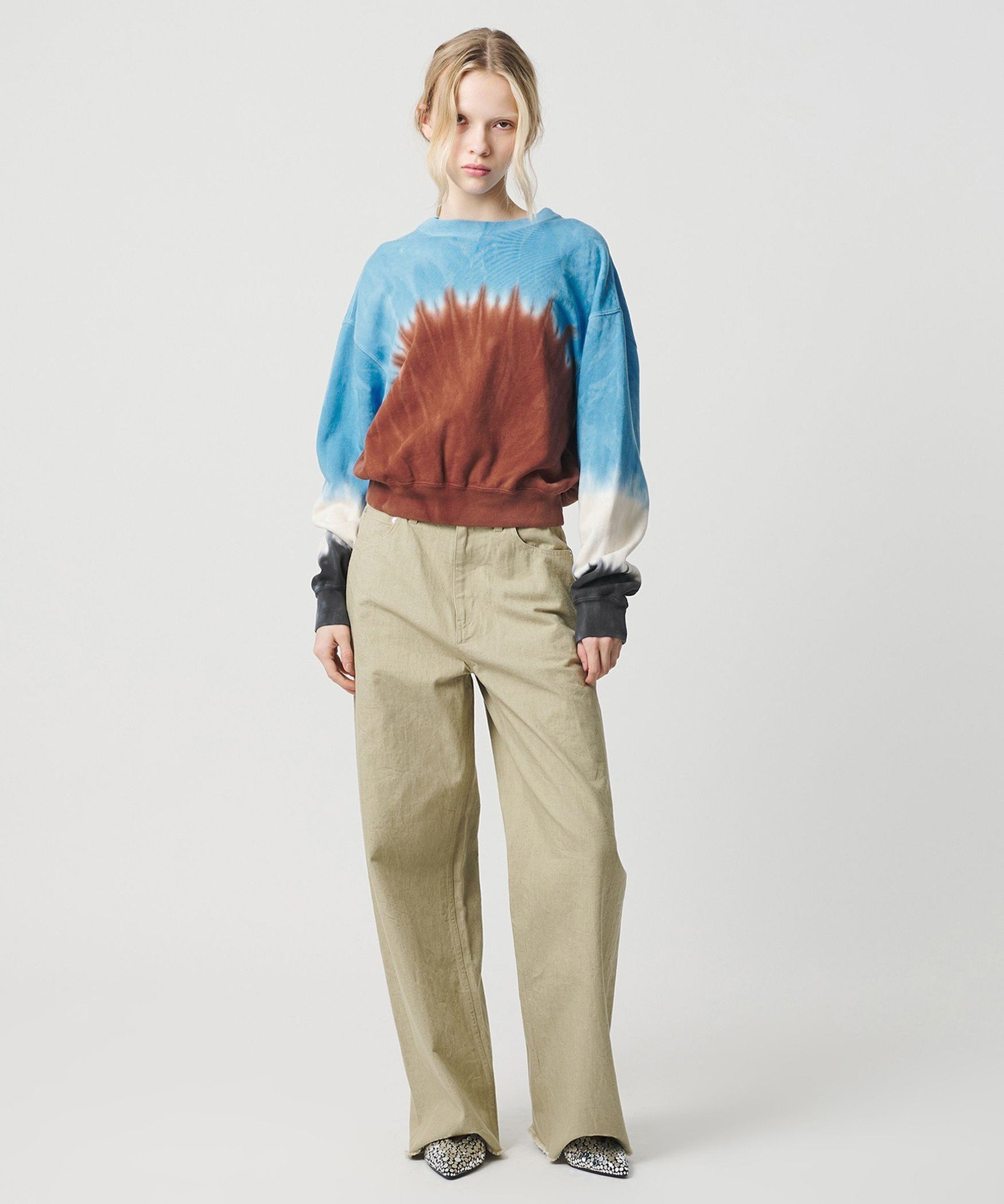 <ATTISESSION>タイダイ スウェット トップス BEAUTY&YOUTH UNITED ARROWS｜<ATTISESSION>タイダイ スウェット