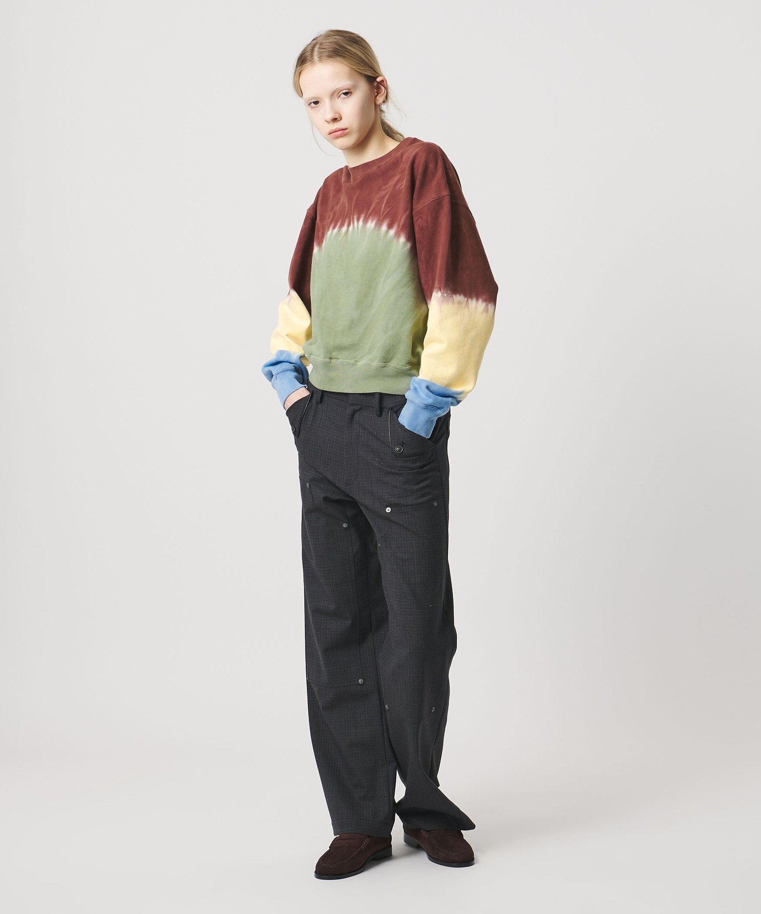 <ATTISESSION>タイダイ スウェット トップス BEAUTY&YOUTH UNITED ARROWS｜<ATTISESSION>タイダイ スウェット