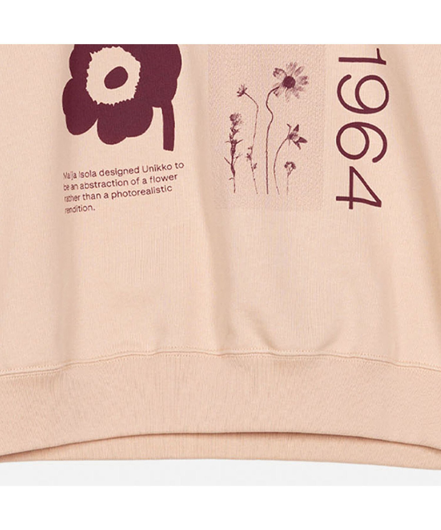 Marimekko｜Loisto Unikko Tribute Placement 60th スウェット