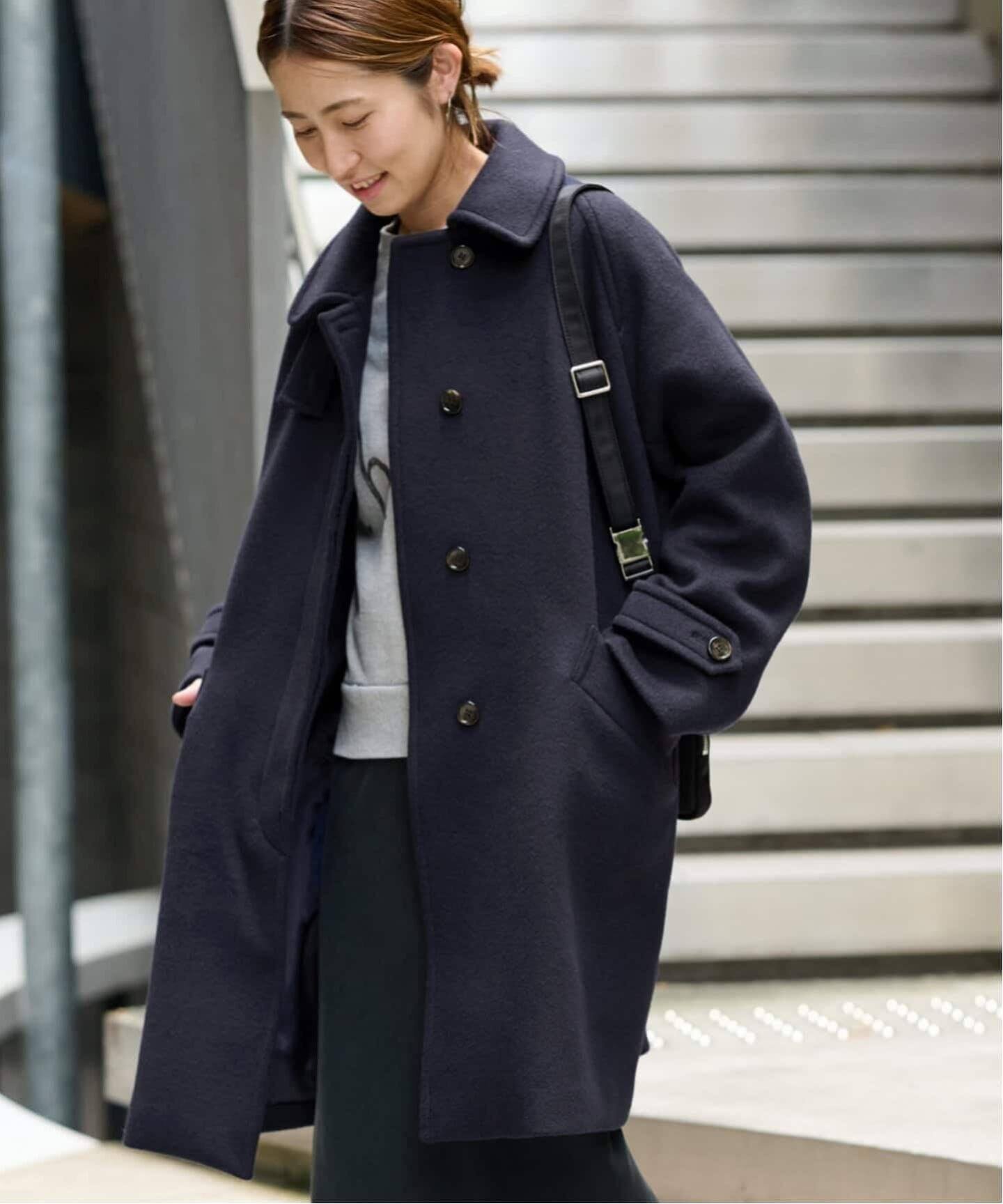 FRAMeWORK｜≪追加≫ラムウールMIXシャルムバルカラーコート 3