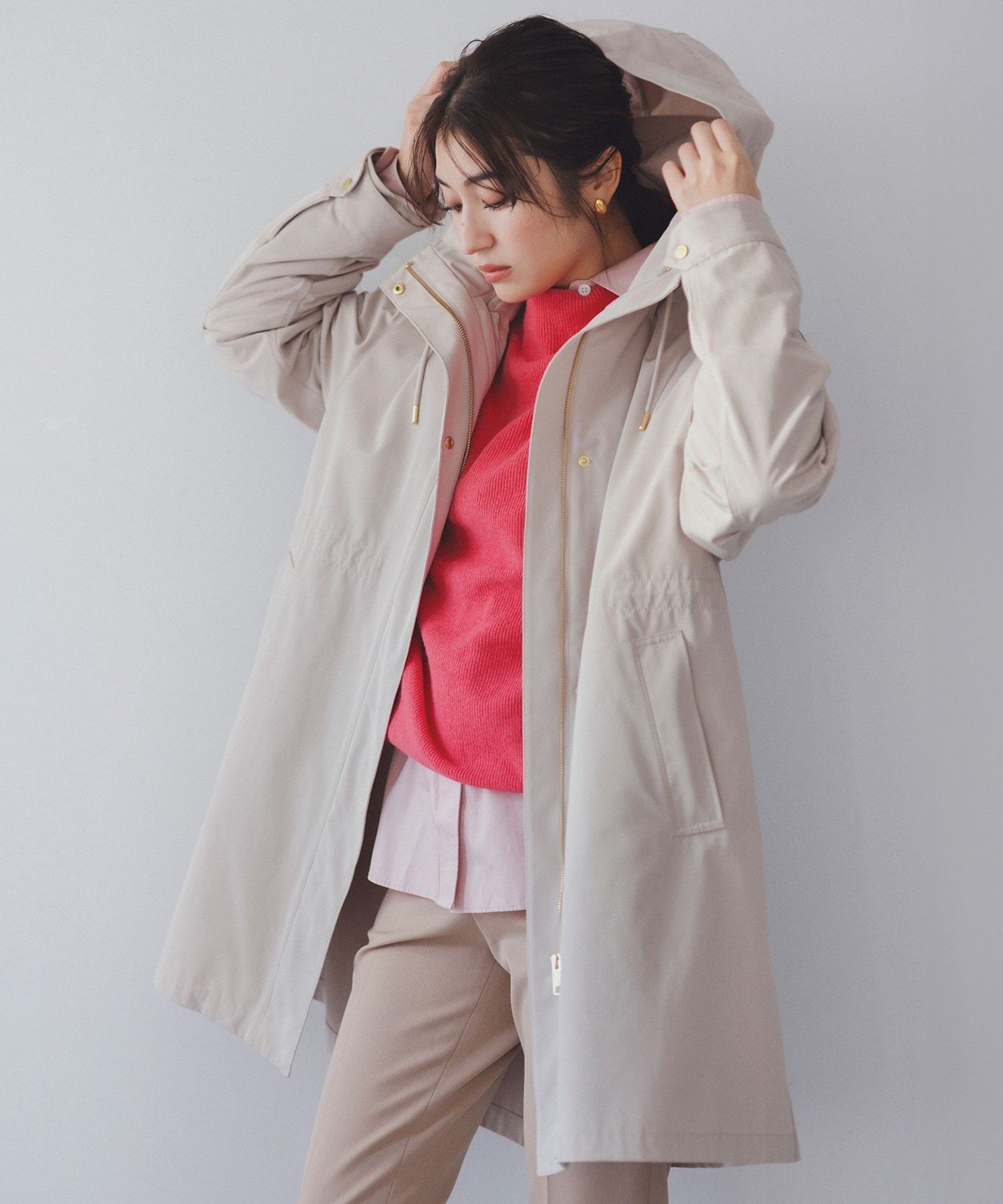 23区｜【撥水加工/洗える】ライナー付き マルチウェイアウター