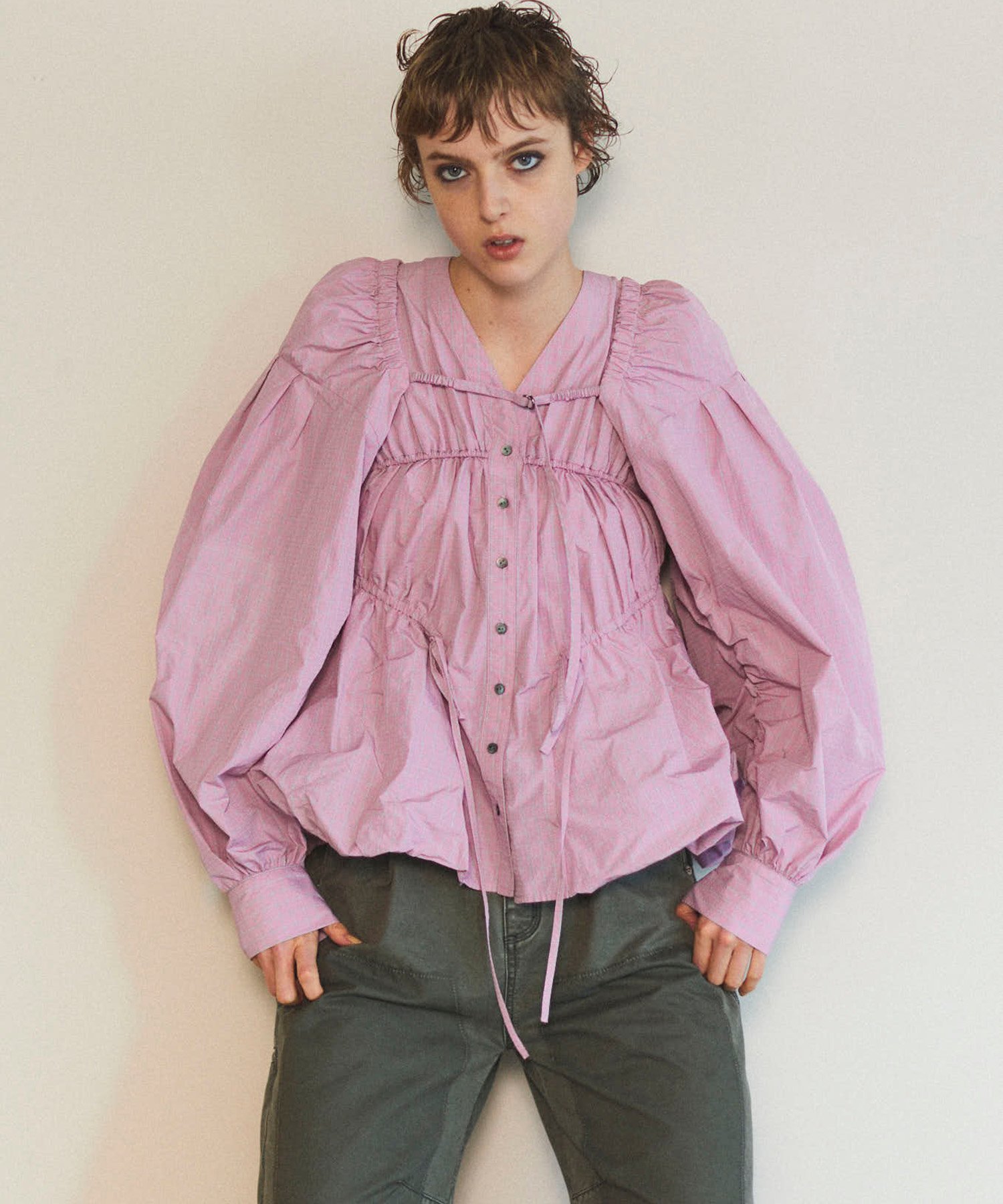 MAISON SPECIAL｜Multiway Taffeta Blouse | Rakuten Fashion(楽天