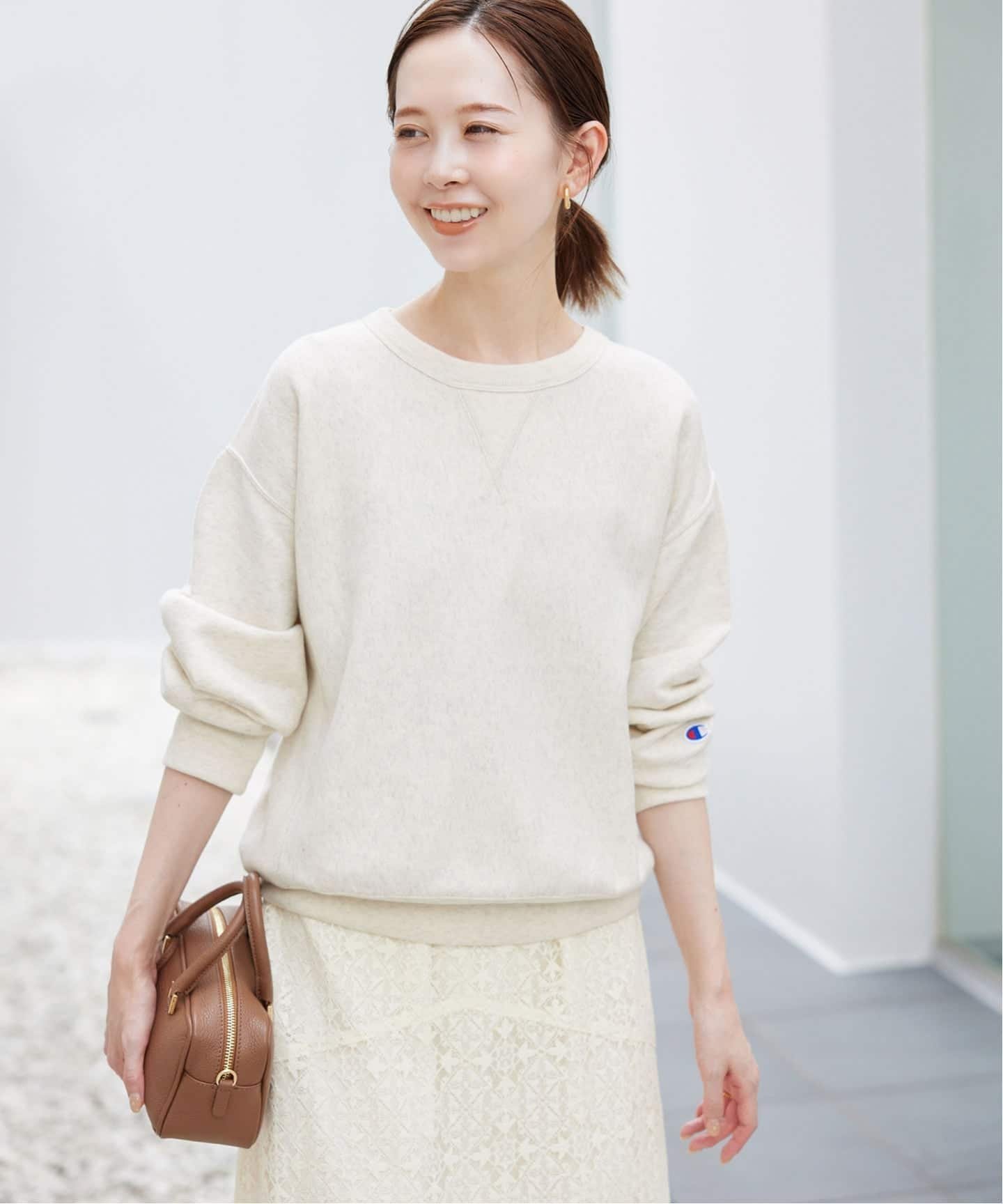 SLOBE IENA｜《追加2》Champion/チャンピオン SLOBE別注 無地ガゼット