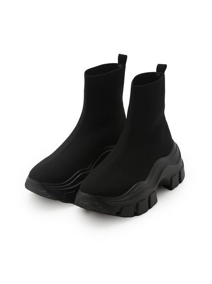 SNIDEL｜スニーカーソールショートブーツ | Rakuten Fashion(楽天