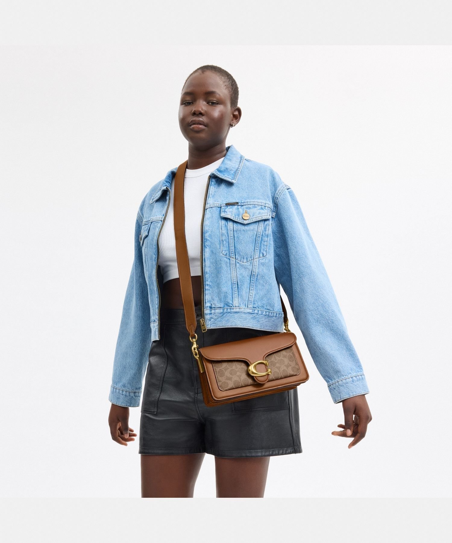 COACH｜【公式】タビー ショルダー バッグ 26・シグネチャー