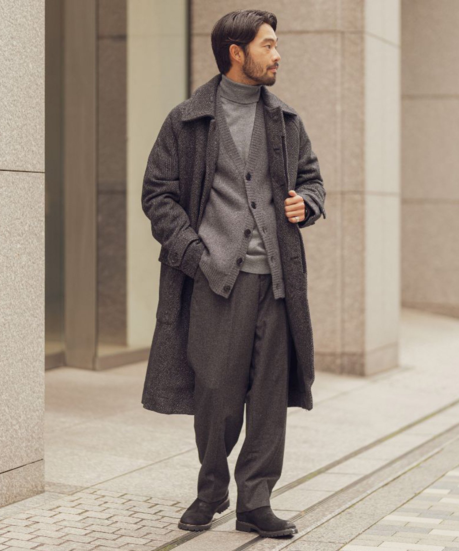 BANANA REPUBLIC｜(M)イタリアンメリノ タートルネックセーター