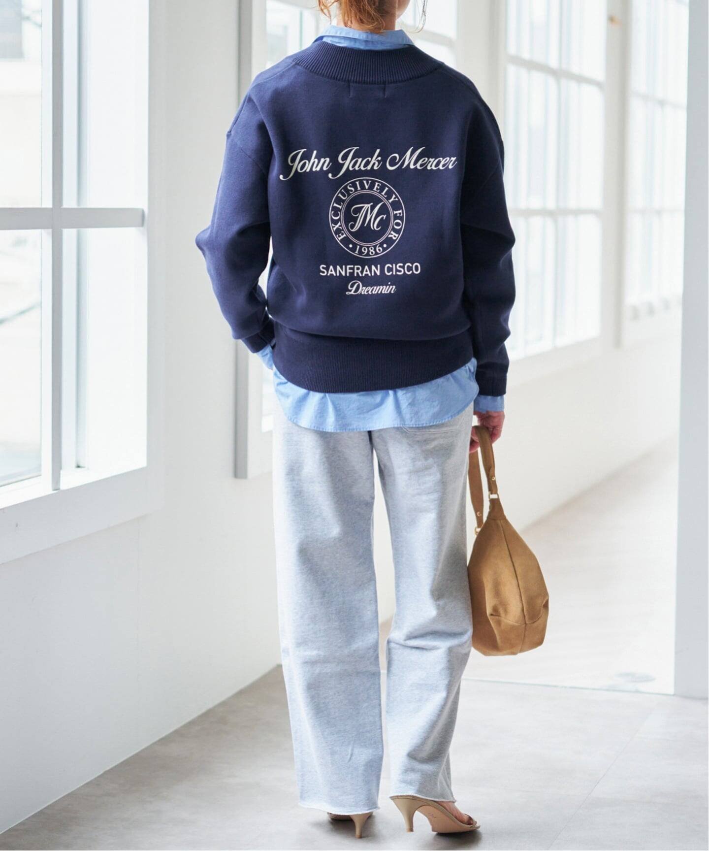 Spick & Span｜J.J.Mercer / ジェイジェイマーサー 別注Vネックプル