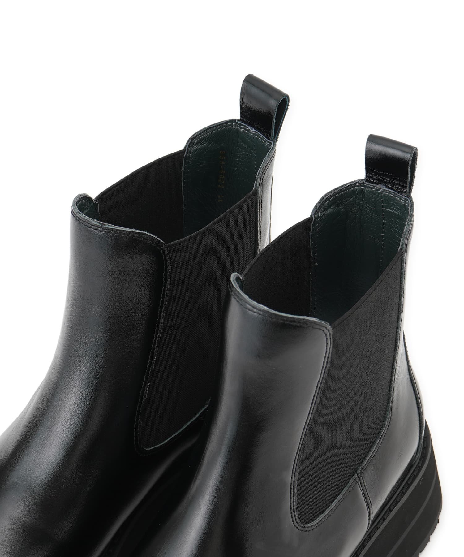 LANVIN en Bleu｜レザーサイドゴアブーツ | Rakuten Fashion(楽天