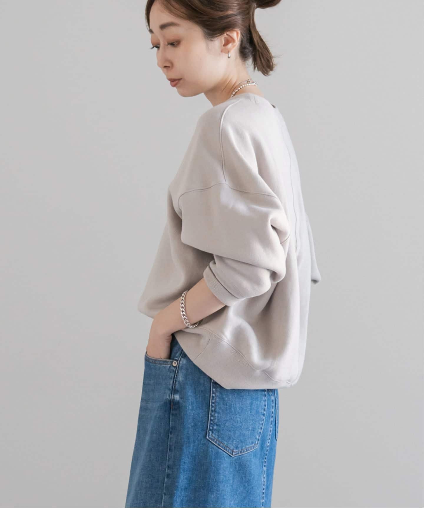 NOBLE｜ナッピングオーバーニュアンススウェット | Rakuten Fashion