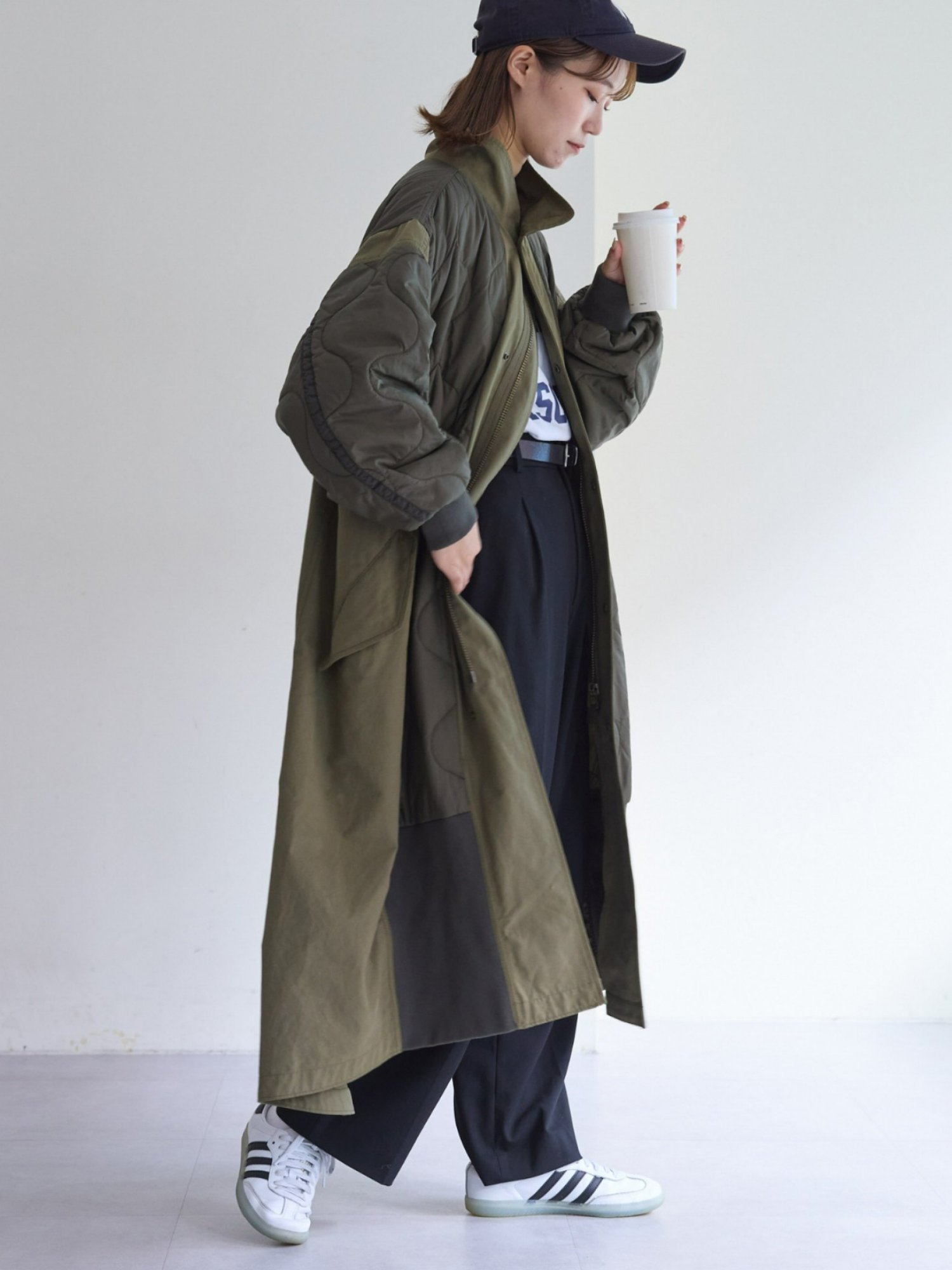 CIAOPANIC TYPY｜【etsinta/エシンタ】切替マキシミリタリーコート
