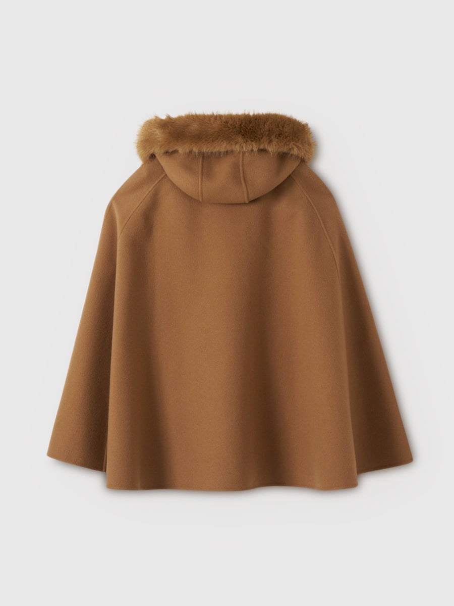 EIMY ISTOIRE｜ファーポケットスカラップマントコート | Rakuten