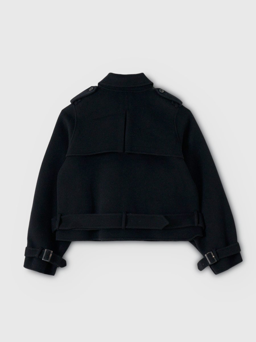 EIMY ISTOIRE｜ウールショートトレンチコート | Rakuten Fashion(楽天