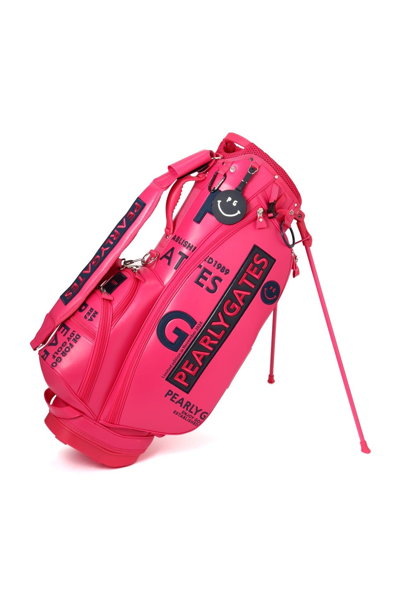 麻予奥村☆PEARLY GATES キャディバッグ 麻予奥村☆PEARLY GATES