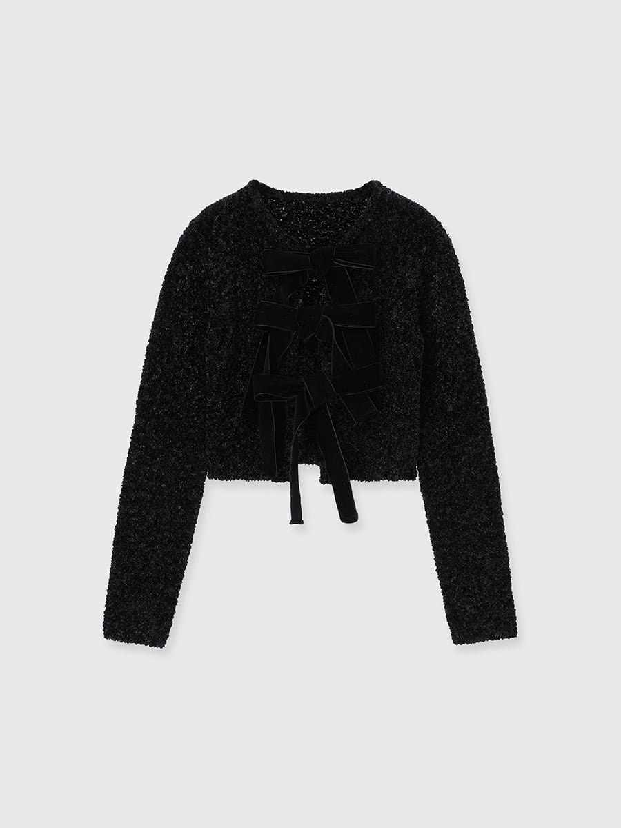 EIMY ISTOIRE｜フロントリボンニットトップス | Rakuten Fashion(楽天