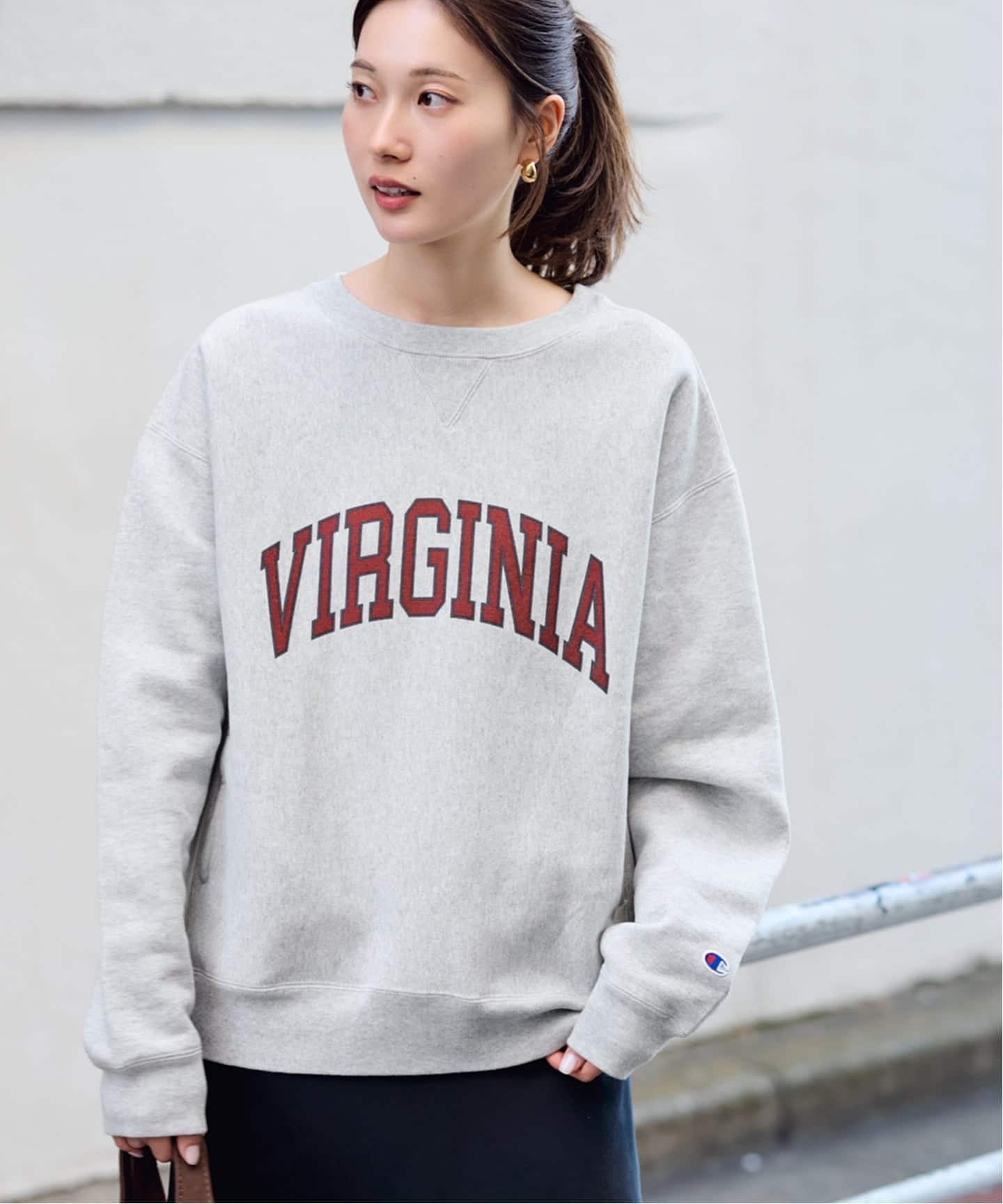 FRAMeWORK｜Champion 別注リバースウィーブ ロゴスウェットポケット