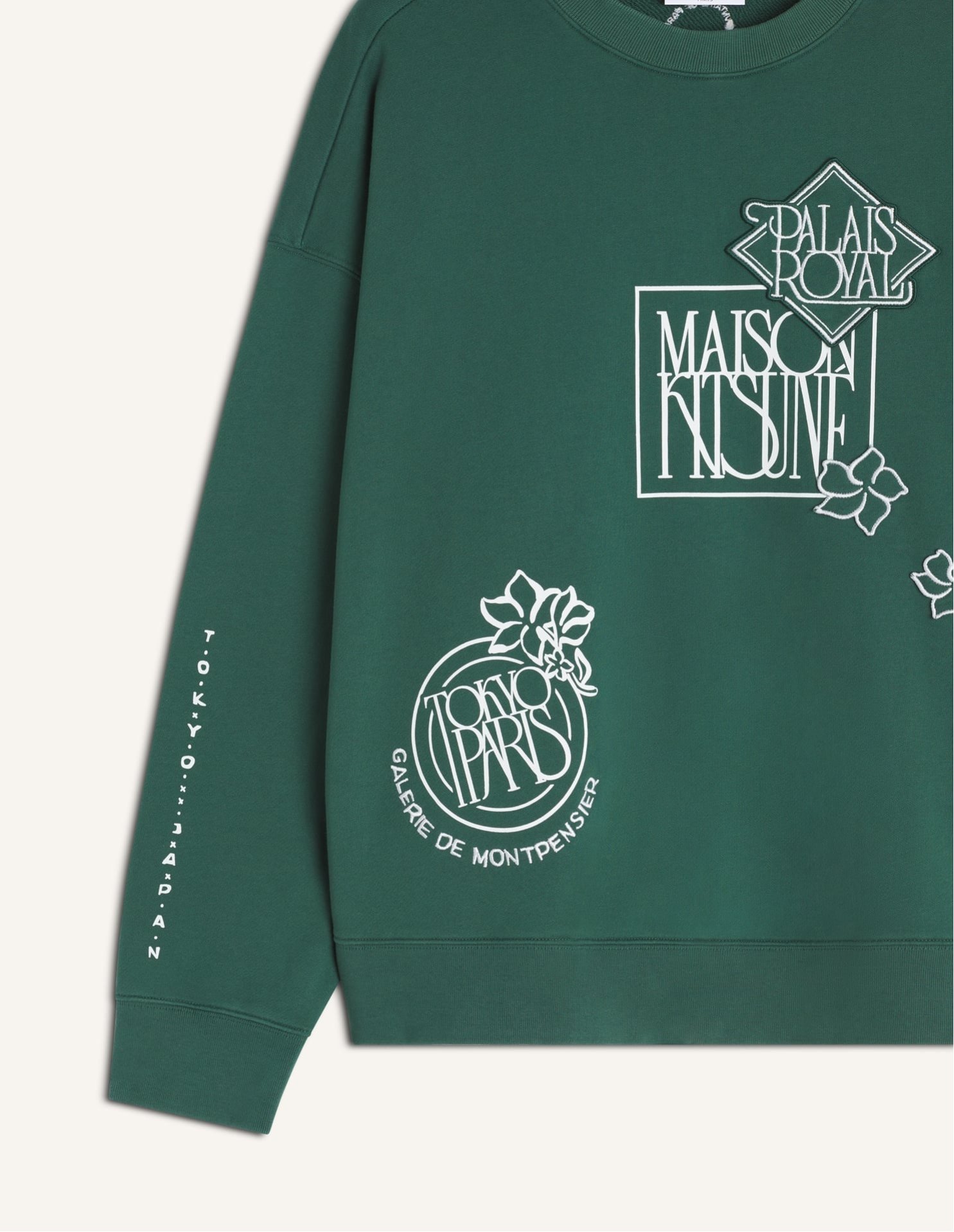MAISON KITSUNE｜Maison Kitsune/(M)ART NOUVEAU STAMPS OVERSIZE