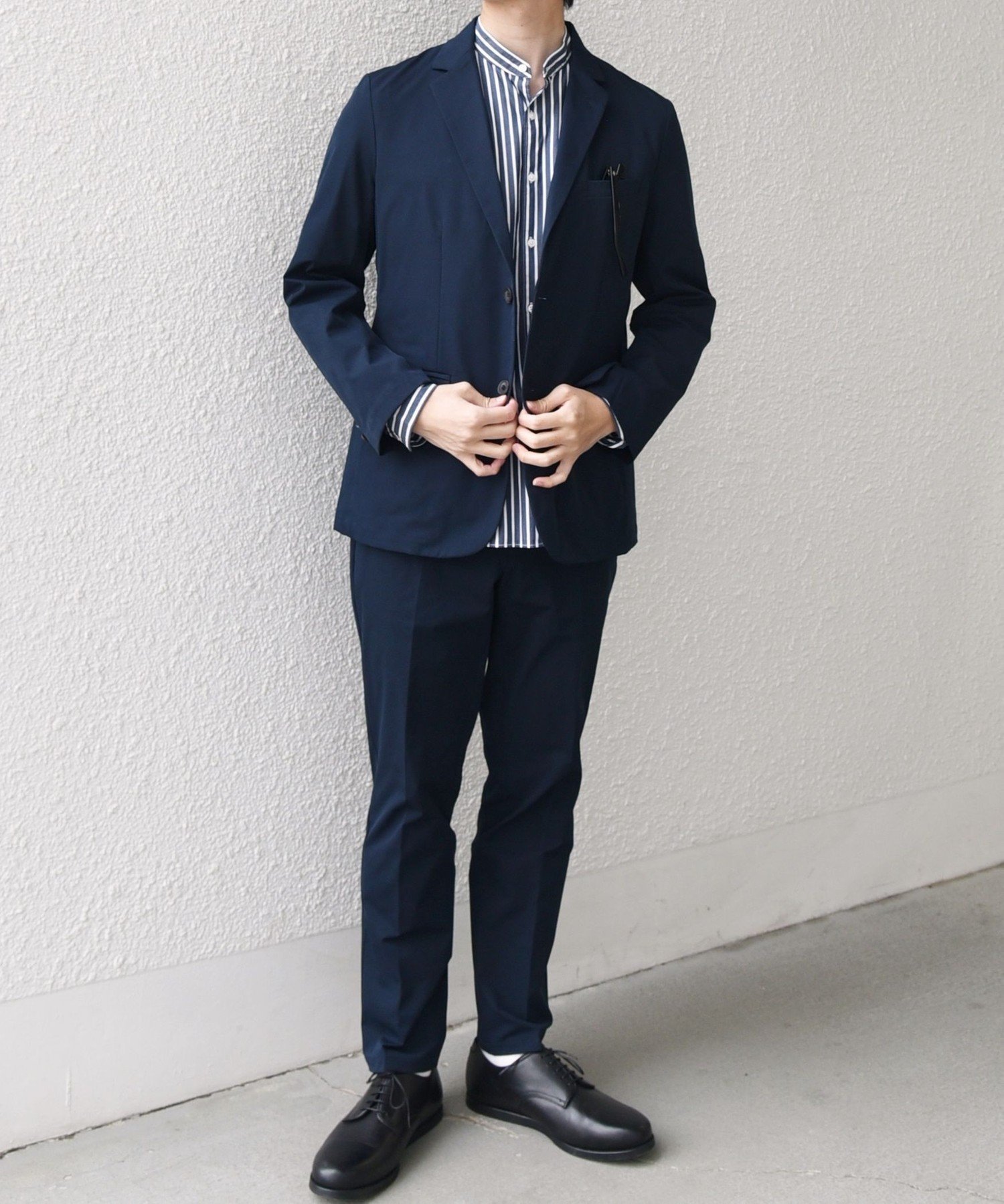 新品タグ付き✨SHIPS any: 多機能 セットアップ スーツ SHIPS｜SHIPS any: <ストレッチ・撥水等>多機能 オールシーズン