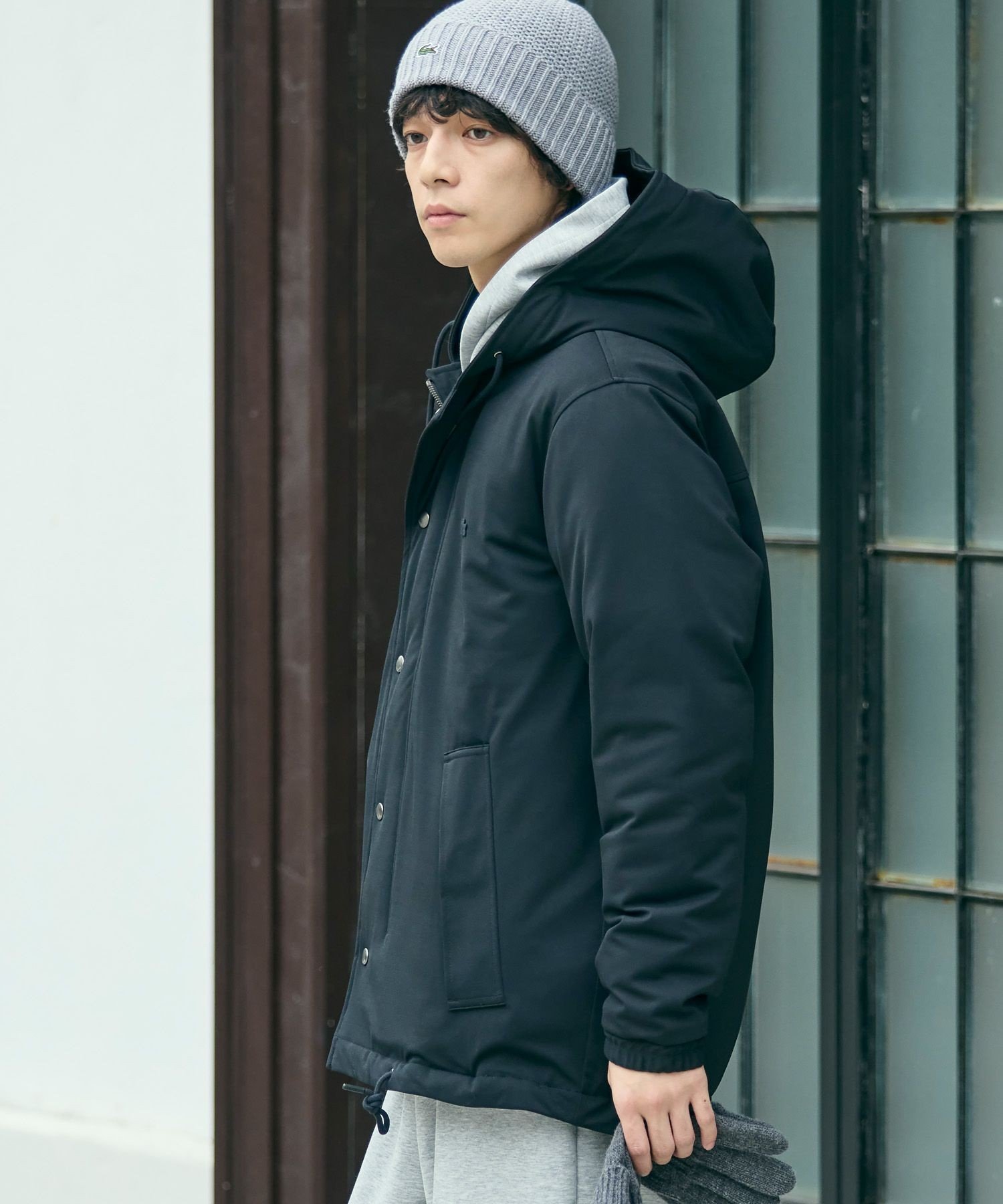 LACOSTE｜RDS認証ダウン 耐水透湿メンブレン バルーンシルエット