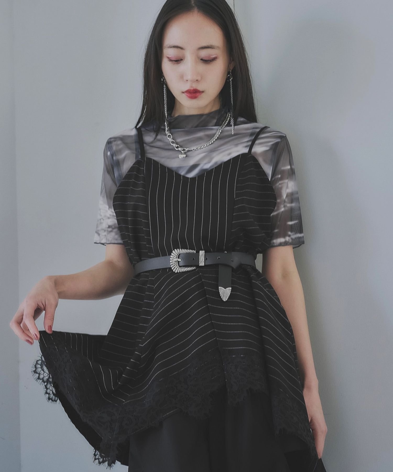 HARE｜レースドッキングキャミビスチェ | Rakuten Fashion(楽天